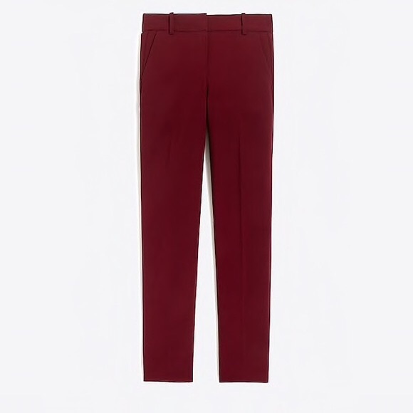 J. Crew burgundy dress pants - Picture 3 of 7